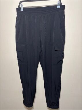 Old Navy Black Cargo Jogger Pants